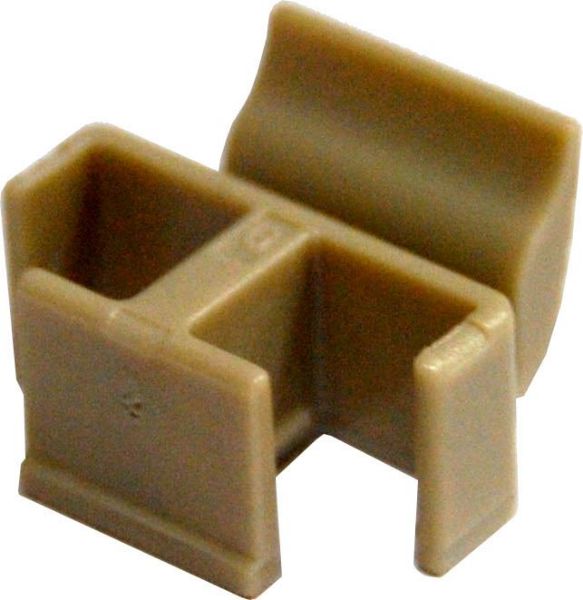 Picture of LC Fibre Clip for Duplex Leads duplex leads Beige Colour