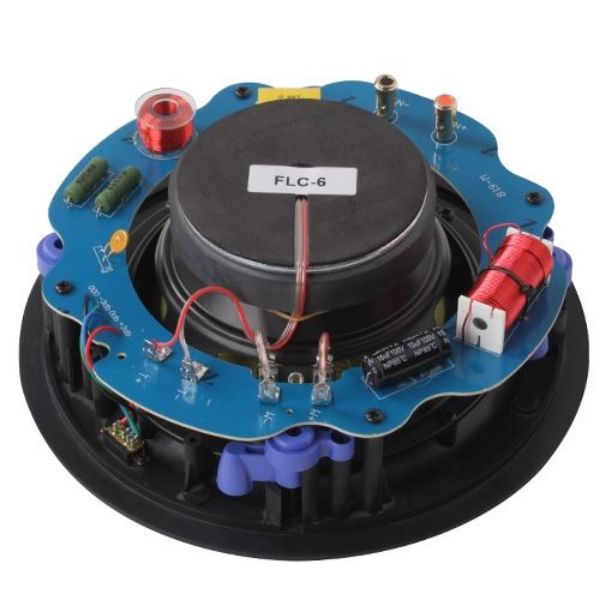 Picture of AUDIO 6.5'' 2-Way Frameless Ceiling Speaker. 60W Frequency Response: 60Hz-20KHz