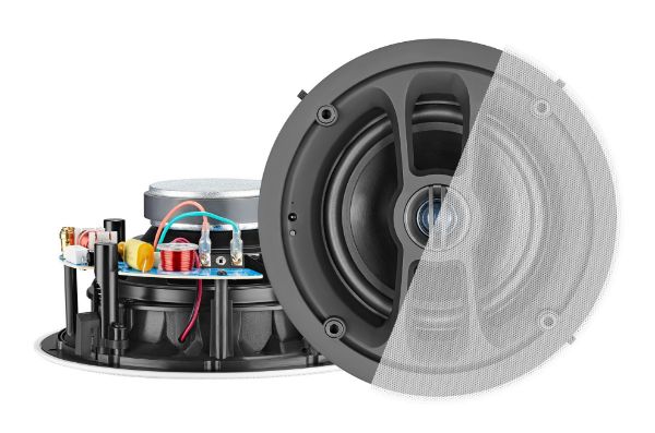 Picture of Audio 6.5'' Wi-Fi & Bluetooth Ceiling Speakers Active Passiv RMS Power 60W 0.75'' Silk Dome