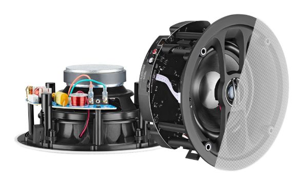 Picture of Audio 6.5'' Wi-Fi & Bluetooth Ceiling Speakers Active Passiv RMS Power 60W 0.75'' Silk Dome