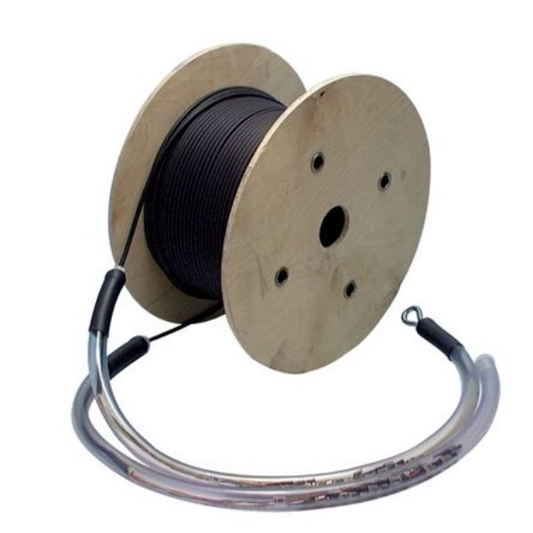 Picture of 100M 6 Core OM3 LC to LC Preterm Tight Buffered Indoor/ Outdoor Fibre Cable 900um Tail