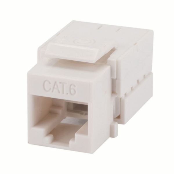 Picture of Cat6 Keystone RJ45 Jack for 110 Face Plate T568A/T568B Wiring. 90 Jack.