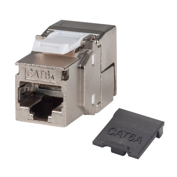 Picture of Cat6A Shielded Keystone Jack Component Compliant Compatible w/ CT-RAPC6AS06