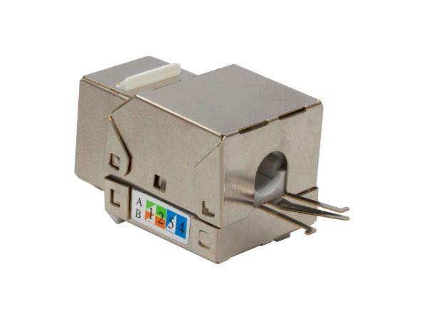 Picture of Cat6 Shielded Keystone Jack Termination 110/Krone