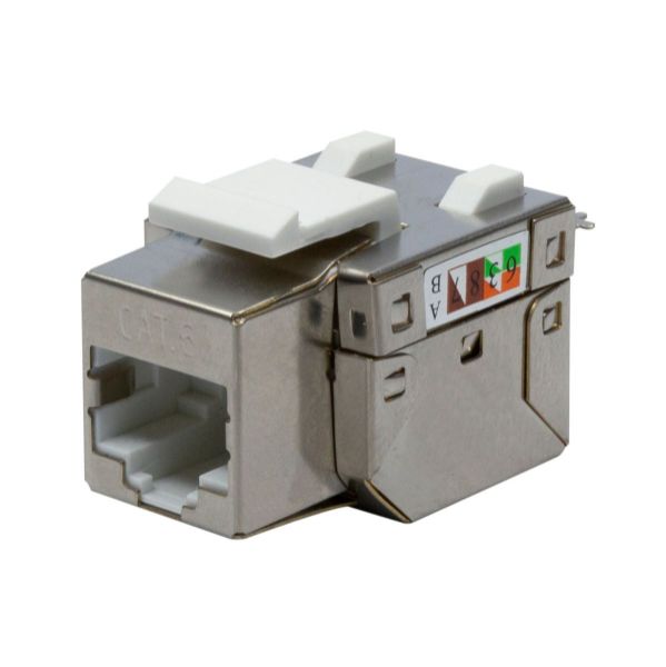 Picture of Cat6 Shielded Keystone Jack Termination 110/Krone