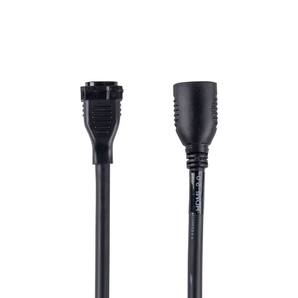 Picture of 150mm HDMI Adapter Pigtail High-Speed w/ Ethernet Rated Colour BLACK