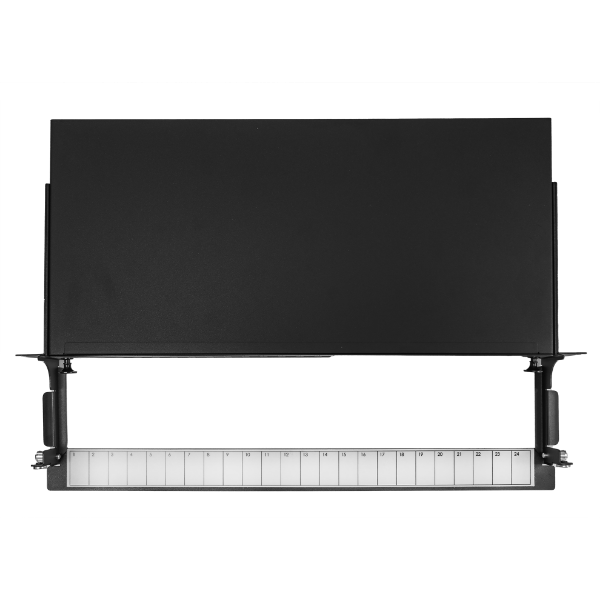 Picture of 19'' 1U Fibre Patch Panel Unloaded 24 Port LC Duplex Ball Bearing Sliding Drawer