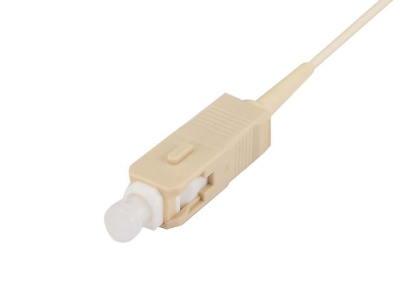 Picture of 2M SC Pigtail OM3 6x Pack Colour Coded 900um Multimode Fibre Tight Buffer LSZH Jacket