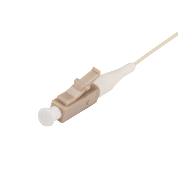 Picture of 2M LC Pigtail OM4 12x Pack Colour Coded 900um Multimode Fibre Tight Buffer LSZH Jacket