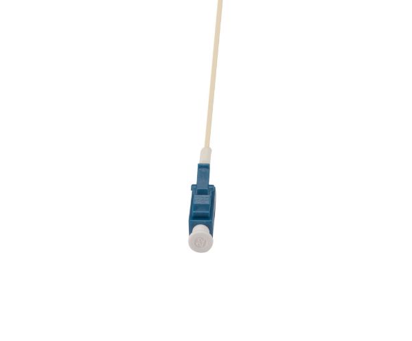 Picture of 2M LC Pigtail G657A1 OS1/OS2 Compliant single White 900um S mode Fibre Tight Buffer LSZH J