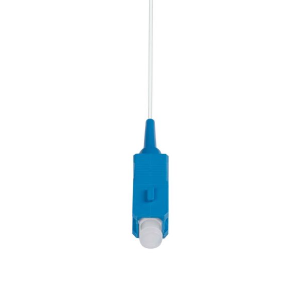 Picture of 2M SC Pigtail G657A1 OS1/OS2 Compliant 12 Pk Colour Coded 9 SM Fibre Tight Buffer LSZH Jac