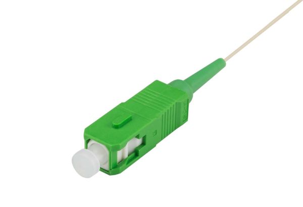 Picture of 2M SC Pigtail G657A1 OS1/OS2 Compliant 12 Pk Colour Coded 9 SM Fibre Tight Buffer LSZH Jac