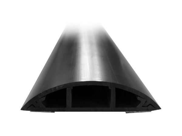 Picture of 1m Floor Mount Round Wiring Duct. Dims - 70mm x 16.5mm 2x Strips of Double Sided