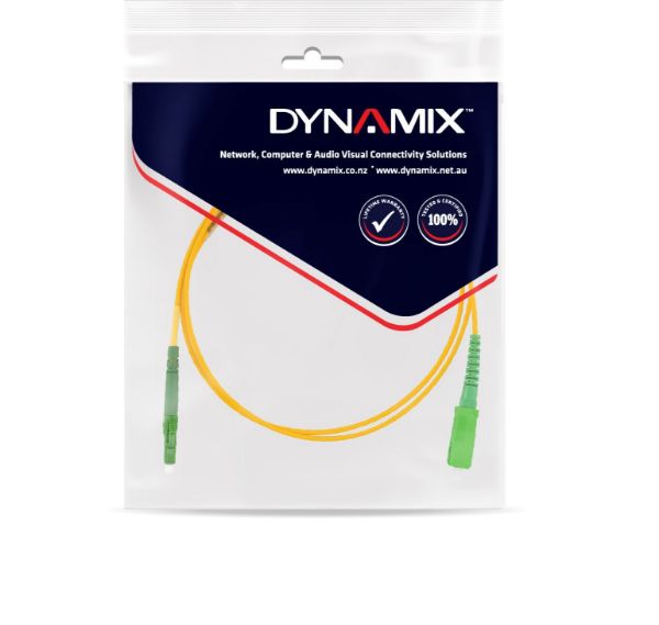 Picture of 1M 9u LCAPC/SCSimplex Single M G657A1 OS1/OS2 Compliant Bend Insensitive Fibre Ld Yell LSZH