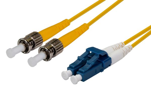 Picture of 20M 9u LC/ST Duplex Single Mod G657A1 OS1/OS2 Compliant Bend Insensitive Fibre Ld Yell LSZH