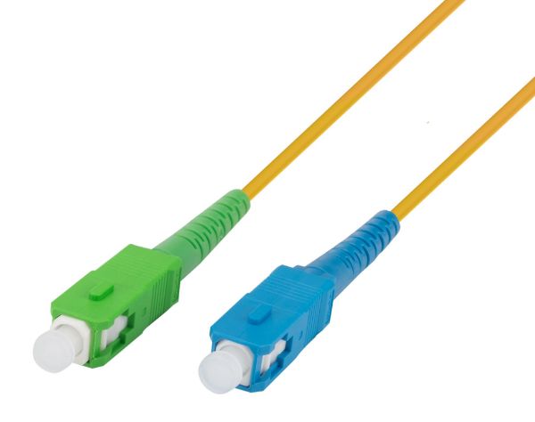 Picture of 1M 9u SCAPC/SC Simplex Single G657A1 OS1/OS2 Compliant Bend Insensitive Fibre Ld Yell LSZH