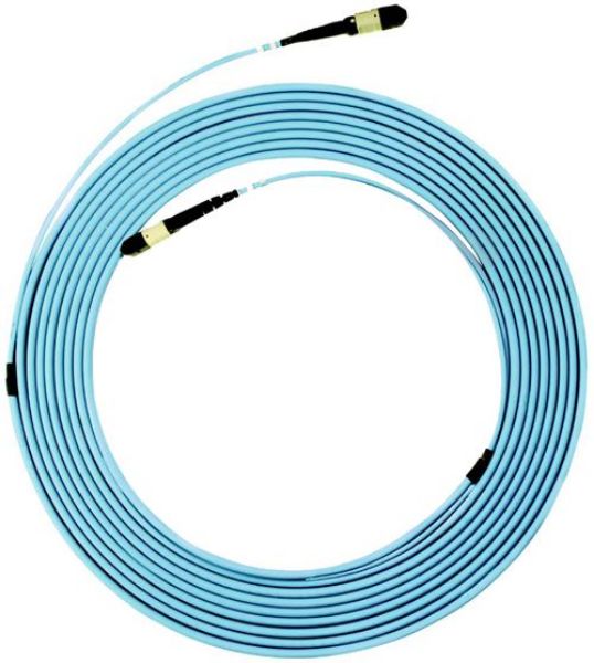 Picture of 5M OM3 MPO ELITE Trunk Multimode Fibre Cable Polarity C Crossed Trunk Cable