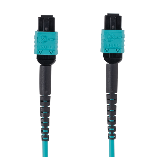 Picture of 75M OM3 MPO ELITE Trunk Multimode Fibre Cable Polarity A Straight Through Cable