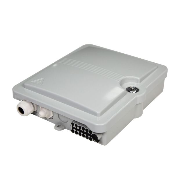 Picture of Lockable Indoor/Outdoor Fibre Termination Box 12 Position 12 Splice SC Simplex/LC Duplex