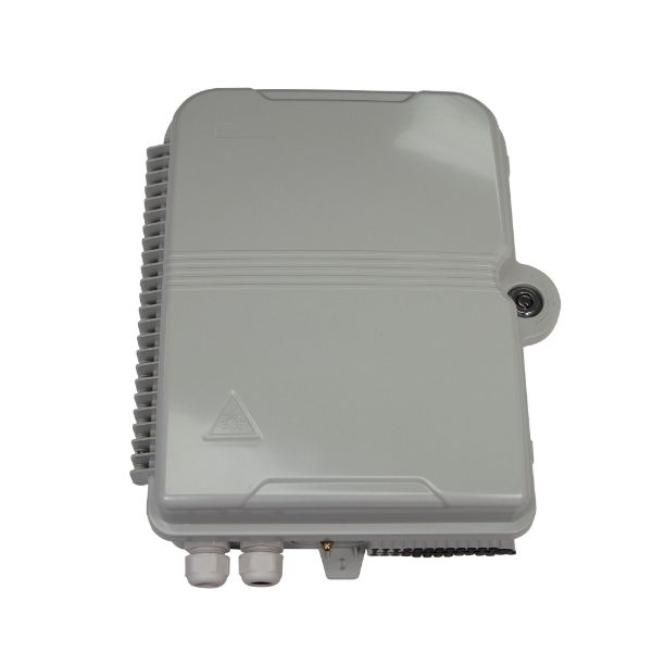 Picture of Lockable Indoor/Outdoor Fibre Termination Box 24x Position SC Simplex/LC Duplex IP65