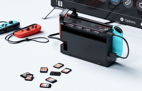 Picture of Switch 4-in-1 Game Card Reader w/ 4x Card Reader Slots