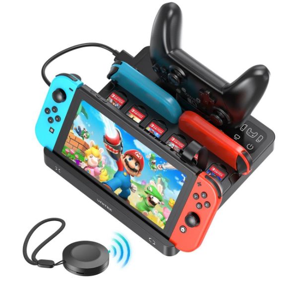 Picture of Switch Charging Station w/ Game Card Reader One-touch Game Switching