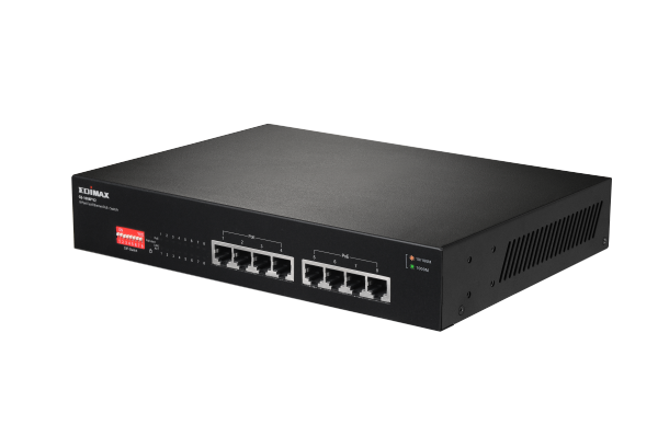 Picture of 8 Port 10/100/1000 Gigabit PoE+ Switch w/ DIP Switch