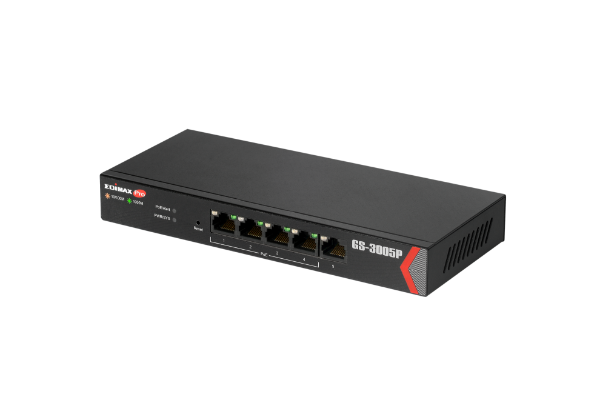 Picture of 5 Port Gigabit Web Managed Switch w/ 4 PoE+ Ports
