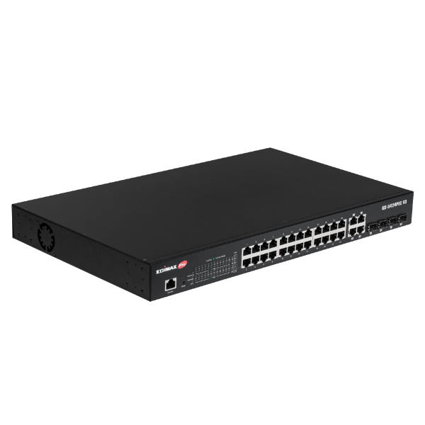 Picture of 28 Port Surveillance Long Range Gigabit PoE+ Web Smart Switch