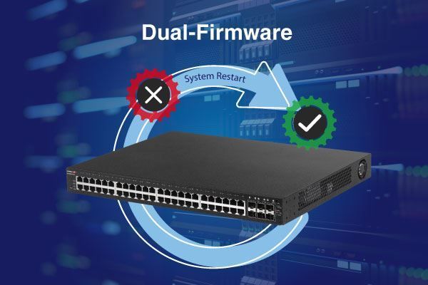 Picture of 54 Port Gigabit PoE+ Long Range Web Smart Switch