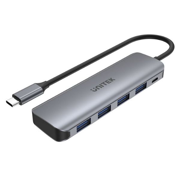 Picture of USB 3.1 4-in-1 Multi-Port Hub w/ USB-C Connector. 4x USB-A Ports + Micro-B