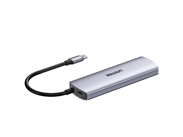 Picture of 4-in-1 10Gbps USB Multi-Port Hub w/ USB-C Connector. Includes 4x USB-A Ports.