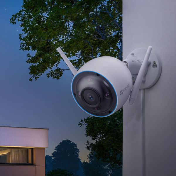 Picture of H3 2K Outdoor WiFi Smart Camera. Colour Night Vision & 4mm Lens 1/2.7'' Progressive
