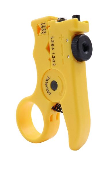 Picture of HT-340B Mini Adjustable Slit & Ring Fiber Stripper. Interchangable & reversible