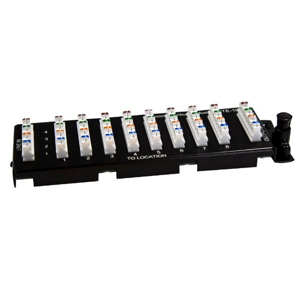 Picture of 8 Port 110 Punch Down Telco Distribution Module for HWS TELEPERMITTED PTC 225/10/001