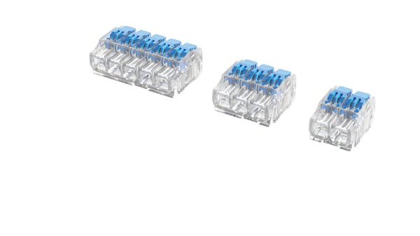 Picture of 2 3 & 5 Port Wire Connector 32A GenII Lever Kit 0.2 to 4.0 2 Wire Diameter (10 of Each)