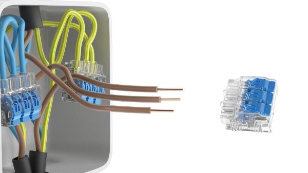 Picture of 2 3 & 5 Port Wire Connector 32A GenII Lever Kit 0.2 to 4.0 2 Wire Diameter (10 of Each)