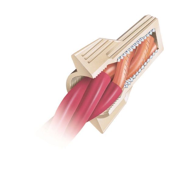 Picture of 57A Grey Twister Wire Connect 75pc Up to 10mm2 Wire