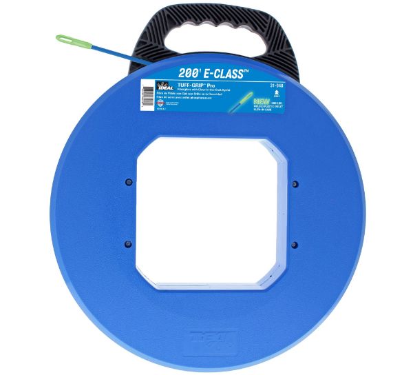 Picture of 60m E-Class Fiberglass Fish Tape w/ Glow-in-the-Dark Eyelet & Tuff-Grip Pro Case