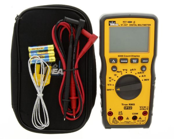 Picture of 1000V AC/DC Multimeter. CAT IV 600V & CAT III 1000V Rating