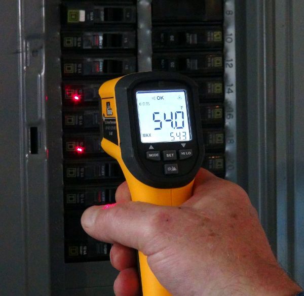 Picture of Dual Laser Targeting Infrared Thermometer