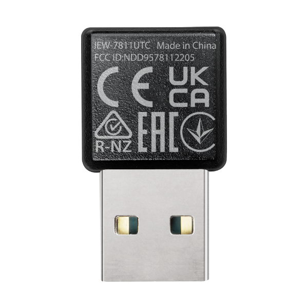 Picture of Industrial AC650 Wi-Fi 5 Dual-Band USB Adapter.