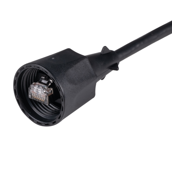 Picture of 1m Cat6 IP67 Rated Patch Lead w/ Protective Boot