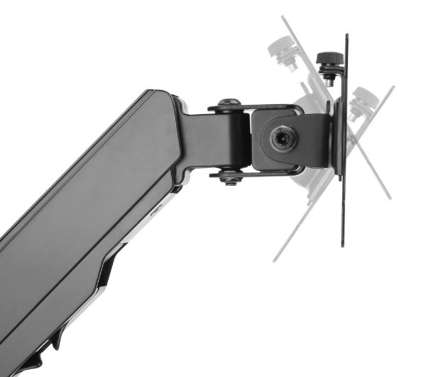 Picture of 17''-32'' Dual Screen Wall Mounted Gas Spring Monitor Arm Max load: 9kgs (per arm). VESA