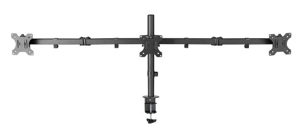 Picture of 13''-27'' Triple Monitor Economy Desk Mount Bracket Detachable VESA Max 7kgs Per