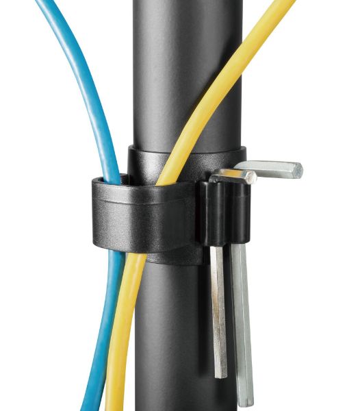 Picture of 13''-27'' Triple Monitor Economy Desk Mount Bracket Detachable VESA Max 7kgs Per