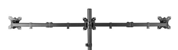 Picture of 13''-27'' Triple Monitor Economy Desk Mount Bracket Detachable VESA Max 7kgs Per
