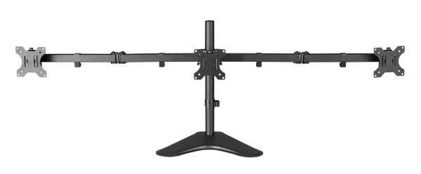 Picture of 13''-27'' Triple Monitor Economy Desk Mount Stand Detachable VESA Max 7kgs Per