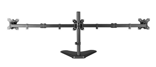 Picture of 13''-27'' Triple Monitor Economy Desk Mount Stand Detachable VESA Max 7kgs Per