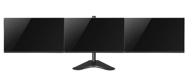 Picture of 13''-27'' Triple Monitor Economy Desk Mount Stand Detachable VESA Max 7kgs Per